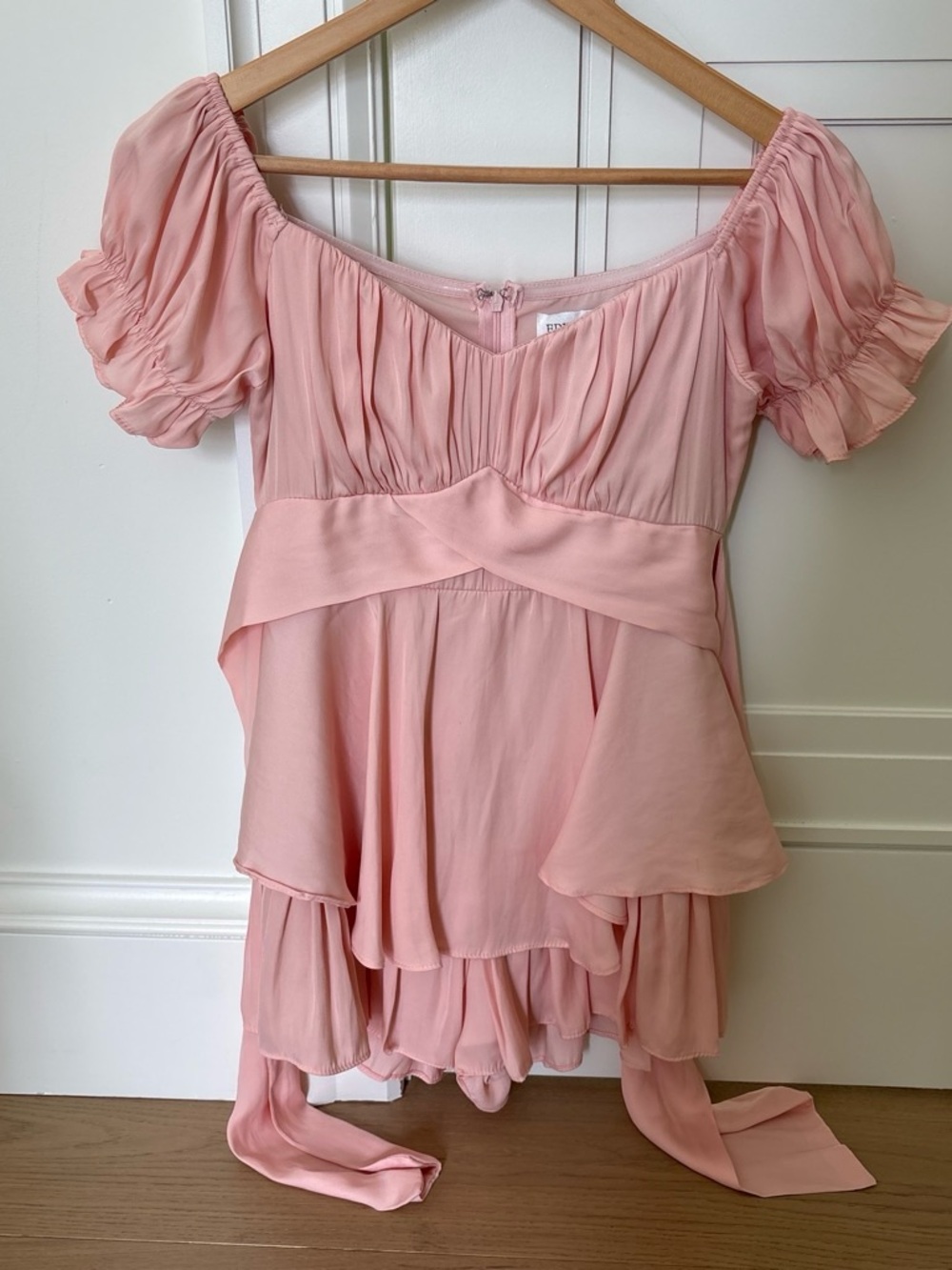 edite mode pink mini dress